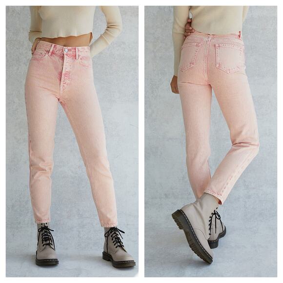 PacSun Eco Peach Acid Wash Ultra High Waisted Slim Fit Jeans size 27 - Picture 1 of 8